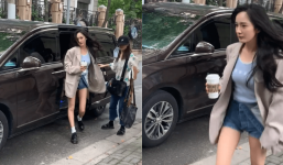 Dương Mịch mặc quần 'ngắn tũn', đôi chân dài cực phẩm mới thực sự gây chú ý