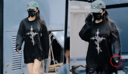 Dương Mịch sải bước tự tin ở phim trường Định Luật Tình Yêu 80/20