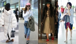Muôn màu thời trang sân bay của sao Cbiz: Từ xấu 'sương sương' đến xấu không từ nào tả được
