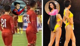Quang Hải đăng quang 'Miss sân cỏ', sắc vóc 'tầm cỡ thế này' đến H'Hen Niê cũng chịu thua