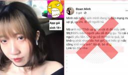 Đang trên đà hot, Đoan Minh '12 mối tình'  vô tư đăng link quảng cáo app 'đen' trên trang cá nhân