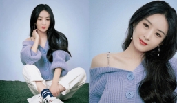 Triệu Lệ Dĩnh bùng nổ visual với áo 'trễ nải' trên show, Phùng Thiệu Phong có tiếc không?