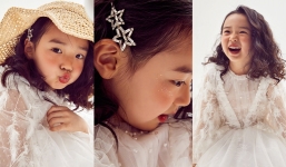 Con gái 'Điêu Thuyền' Đổng Tuyền mới 5 tuổi đã xinh tựa thiên thần, thả nhẹ bộ ảnh cũng gây sốt Weibo