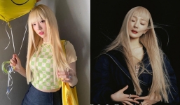 Cùng 'đảo ngói' với kiểu tóc vàng, mái ngố:  Dương Mịch - Taeyeon ai lột xác ngoạn mục hơn?