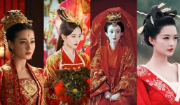 Mỹ nhân Cbiz đọ sắc với y phục đỏ: Nhiệt Ba, Dương Mịch xinh đấy, nhưng chưa nhằm nhò gì với trùm cuối