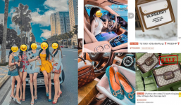 Bóc giá 'đồ hiệu' của hội 'hot girl tài chính', sang thật đấy nhưng sao giống trên 'sọp pe' thế này?