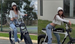 Ngọc Trinh tung ảnh mới: 'Nắng chảy mỡ' vẫn trưng trổ đồ len, vòng 1 nhức nhối đã cứu vãn tất cả