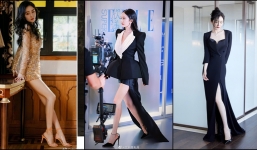 Dương Mịch thoát mác 'gái quê', liên tục diện đồ Haute Couture cực sang, khoe visual chạm đỉnh