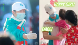 Vương Nhất Bác ân cần 'dỗ dành' em bé trong chuyến từ thiện, fan ao ước mình nhỏ lại để được 'anh ơi bế'