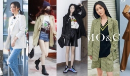 Dương Mịch dự thảm đỏ xấu đẹp thất thường, nhưng danh xưng  'nữ hoàng sân bay' vẫn mãi bất diệt