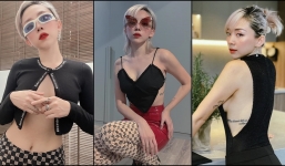 Sợ thời tiết chưa đủ nóng, Tóc Tiên ở nhà khoe 'tòa thiên nhiên' căng nức nở, lắm lúc còn muốn trực trào