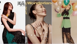 Mỹ nhân Cbiz đại chiến bìa tạp chí tháng 8: Nhiệt Ba,Thi Thi cổ điển, Lý Thấm bad girl 