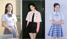 Mỹ nhân Cbiz diện đồng phục học sinh: Dương Mịch như model, Lệ Dĩnh rất thanh xuân vẫn thua trùm cuối