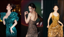 Mỹ nhân Cbiz khoe sắc trong đầm ánh kim: Dương Mịch kiêu sa, Lệ Dĩnh 'xịn' đét