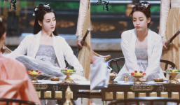 Địch Lệ Nhiệt Ba khoe khí chất 'tiên tử' trong An Lạc Truyện, biểu cảm cute 'ăn đứt mấy tấm hình đăng phây'