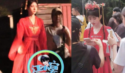 Cúc Tịnh Y đẹp nhức nhối tại phim trường Hoa Nhung, xé mác makeup kiểu 'diễn tuồng' 