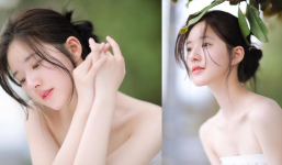 Triệu Lộ Tư đích thị 'thánh nữ mặt mộc' thế hệ mới, làn da xuất sắc chấp luôn độ mịn của giấy A4