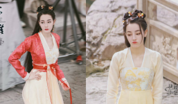 Địch Lệ Nhiệt ba đẫy đà trở lại, còn phồng má 'cute hạt me' ở hậu trường An Lạc Truyện: Nữ thần cổ trang nay có người giật giải