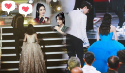 Giữa tin đồn hẹn hò, fan đào lại khoảnh khắc Vương Nhất Bác lo lắng, dõi theo Triệu Lệ Dĩnh tại sự kiện