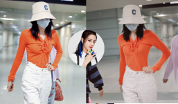 Ảnh căng đét khoe vòng eo A4 của Địch Lệ Nhiệt Ba, không hổ danh 'nữ hoàng nhan sắc' đỉnh nhất Cbiz