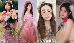 Dương Mịch, Lệ Dĩnh, Nhiệt Ba và 15 đại mỹ nhân Cbiz khoe visual 'tươi không cần tưới' khi sống ảo với hoa