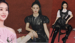 Triệu Lệ Dĩnh lại như 'ngủ gật' trong loạt ảnh mới, thần thái thua 'cô ả' bán hàng online