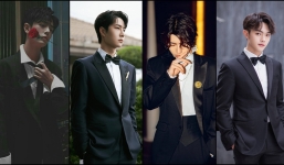 20 nam thần Cbiz đẹp 'nghiêng thùng đổ chậu' trong tạo hình chú rể: Bác - Chiến muốn cưới luôn