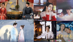 Cả chục bom tấn Hoa ngữ tung poster mừng Trung thu: Cẩu lương ngập trời, Nhiệt Ba 'yêu' tận 2 anh, Tịnh Y chả kém