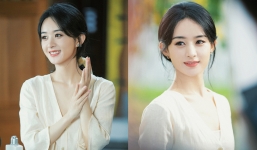 Triệu Lệ Dĩnh lại gây sốt với bộ ảnh trung thu: Visual thuần khiết như thiếu nữ đôi mươi, xứng danh 'quốc sắc thiên hương'