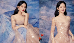 Triệu Lệ Dĩnh bùng nổ visual trong đêm hội trung thu: Sang chảnh như công nương, kinh diễm từng chuyển động