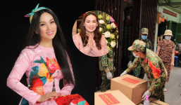 Em gái Cẩm Ly ủng hộ 100 tấn lương thực, dòng trạng thái nhắc đến Phi Nhung khiến khán giả nhói lòng