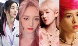 Mỹ nhân Hoa ngữ rủ nhau 'hư hỏng' với tóc hường cánh sen: Diệc Phi - Lộ Tư như búp bê, loạt sau giả trân quá không?