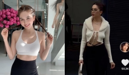 Chăm chút từng 'chân tơ kẽ tóc', Ngọc Trinh vẫn bị phát hiện vòng 1 'xuống dốc'