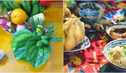 Tết 2022: Cách chọn - bài trí trầu cau để lộc vào nhà ' như nước sông Đà', văn khấn rằm tháng chạp