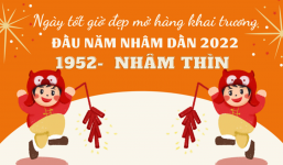 Xem ngày giờ mở hàng, khai trương cho người sinh năm 1952 Nhâm Thìn năm Nhâm Dần 2022