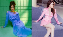 Đồng chí Ngọc Trinh... lên đồ: Chụp nhẹ tấm ảnh phải áo 'cũn cỡn' mới chịu, nhìn vòng 1 dân mạng buộc phải cảm thán!