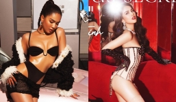 Choáng nặng: Ngọc Trinh bày đủ combo 'lăn lê bò trườn' trong bộ ảnh 8/3, vòng 1 từng chình ình nay 'đi chơi' mất rồi!