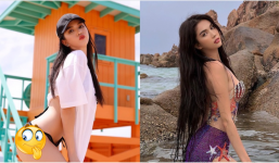 Thời tiết nóng hừng hực nhưng chưa là gì với ảnh mới của Ngọc Trinh, bối cảnh 'bất ổn' khiến dân tình khui lại phốt cũ