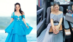 Khó nhận ra đây là Vy Oanh, đi làm về cũng khiến dân tình trầm trồ kinh ngạc vì 1 chi tiết?