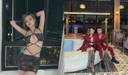 Sau phát ngôn 'mua giống Tây' để đẻ, Ngân 98 lại chơi sốc mặc áo lót nhỏ bằng nắm tay