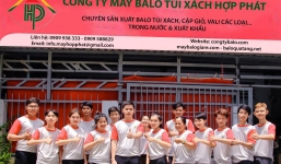 Xưởng may balo túi xách Hợp Phát- người bạn đồng hành đích thực