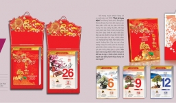 In lịch Tết doanh nghiệp - Món quà ý nghĩa dành tặng khách hàng, đối tác