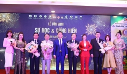 Tiến sĩ Lê Doãn Hợp - Nguyên Bộ trưởng Bộ Thông tin Truyền thông, Chủ tịch Hội đồng Xác lập Kỷ lục Việt Nam nhấn mạnh về sự hợp lực của cộng đồng Táo Vàng