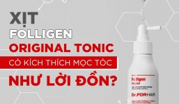 Xịt mọc tóc Folligen Original Tonic có kích thích mọc tóc như lời đồn?