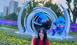 TikToker Angel Play: Đại diện TikTok Creator Gaming cổ vũ ASIAD 19 tại Hàng Châu