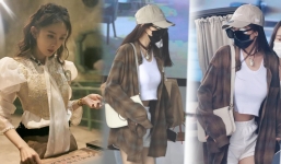 Dương Mịch lộ diện với đôi mắt bị băng kín sau sự cố ở 'Trốn Thoát Khỏi Mật Thất'