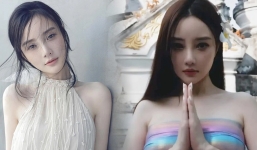 Lý Tiểu Lộ: 'Ảnh hậu thị phi' hết ngoại tình lại gây tranh cãi khi mặc phản cảm đến chùa