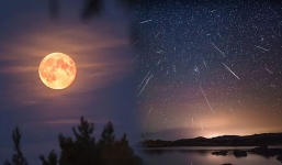 Đúng rằm tháng 7, Việt Nam xuất hiện siêu trăng và mưa sao băng đặc biệt