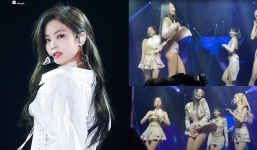 Đang biểu diễn, Jennie (BLACKPINK) 'ngượng chín mặt' khi gặp sự cố trang phục