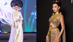 Thêm một điểm chung thú vị của Hoa hậu Thùy Tiên khi trình diễn thời trang ở Thái Lan